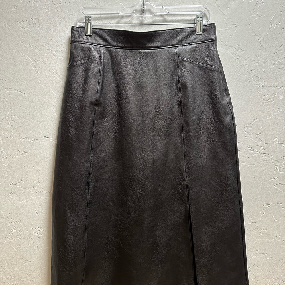 NWOT Spanx pleather skirt